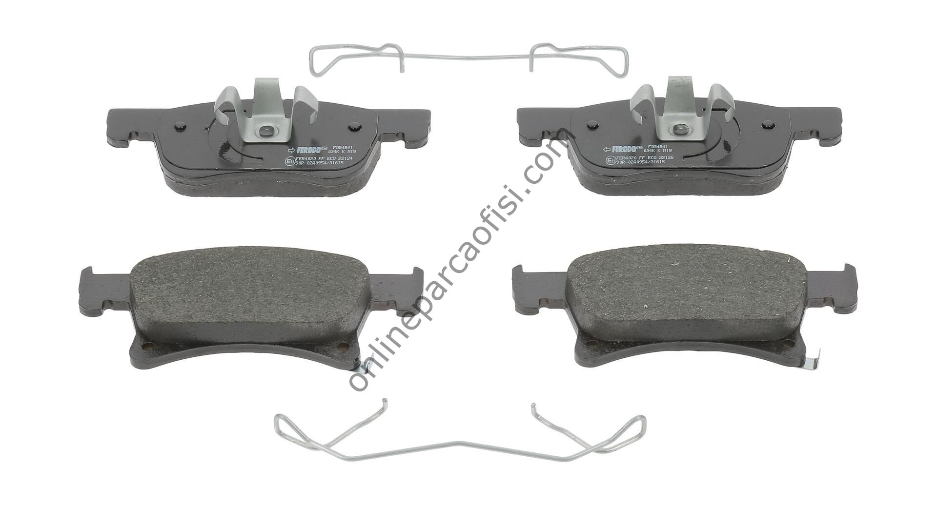 FERODO FDB4841 | OPEL CORSA E ADAM FREN BALATASI ÖN