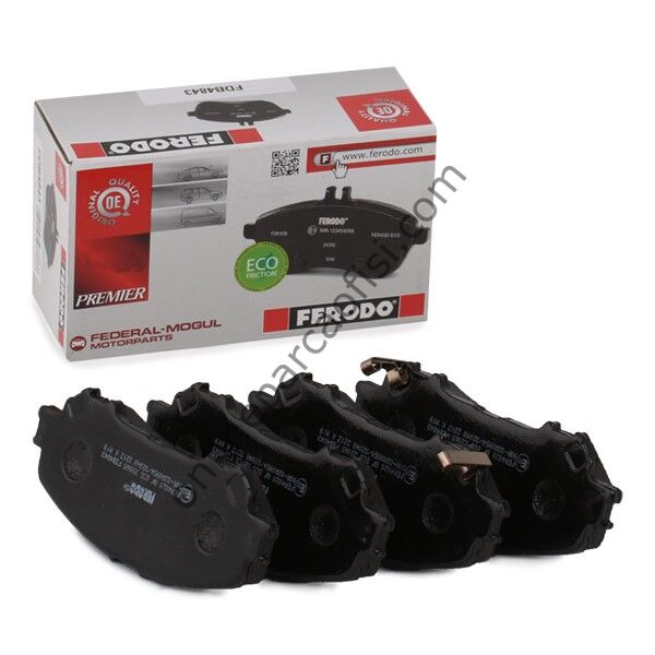 FERODO FDB4843 | RENAULT KADJAR/MEGAN IV/TALISMAN/NISSAN-QASHQAI/XTRAIL FREN BALATASI ÖN