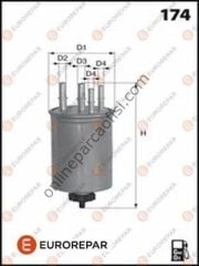 EUROREPAR 1643631280 | BMW YAKIT FILTRESI