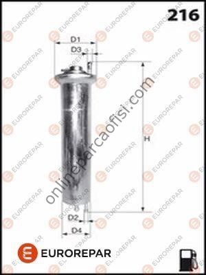 EUROREPAR 1643631880 | BMW E38-38-X5 E53 YAKIT FILTRESI