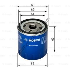 BOSCH 0451104025 | RENAULT CLIO III/MODUS/TWINGO/KANGO YAG FILTRESI