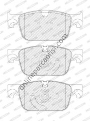 FERODO FDB4994 | VOLVO S60/S90/XC60 FREN BALATASI ÖN