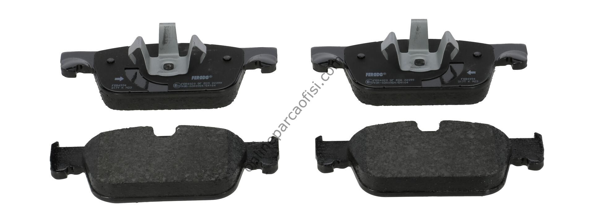 FERODO FDB4994 | VOLVO S60/S90/XC60 FREN BALATASI ÖN