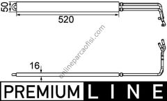 BEHR CLC 103 000P | OPEL INSIGNIA DIREKSIYON YAG SOGUTUCU BORUSU
