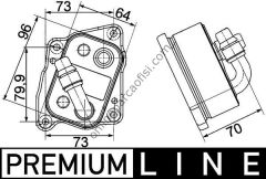 BEHR BHR CLC 107 000P | BMW E46-E81-E82-E87-E88-E90-E91-E92-E93-E60-E61-X1 E84-X3 E83-X3 E83 LCI-Z4 E85 YAG SOGUTUCUSU