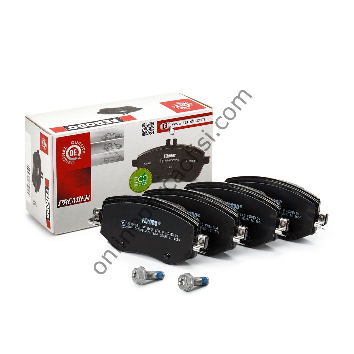 FERODO FDB5104 | RENAULT MEGAN IV FREN BALATASI ÖN