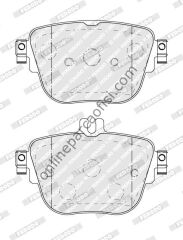 FERODO FDB5106 | MERCEDES 213-238-CLS257 FREN BALATASI ARKA