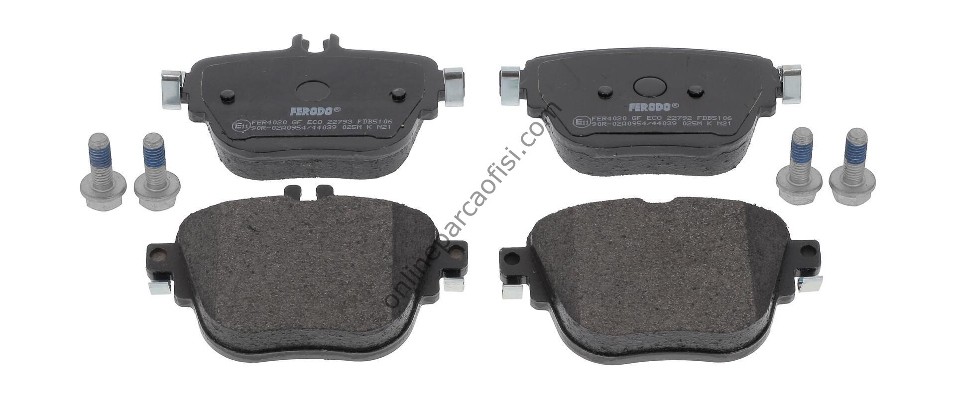 FERODO FDB5106 | MERCEDES 213-238-CLS257 FREN BALATASI ARKA