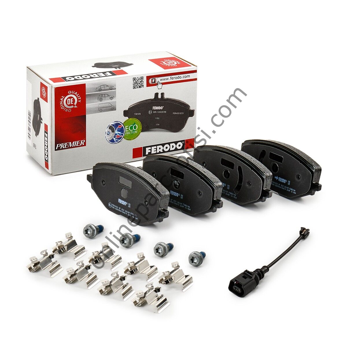 FERODO FDB5194 | VW GOLF8-A3-LEON-OCTAVIA FREN BALATASI ÖN