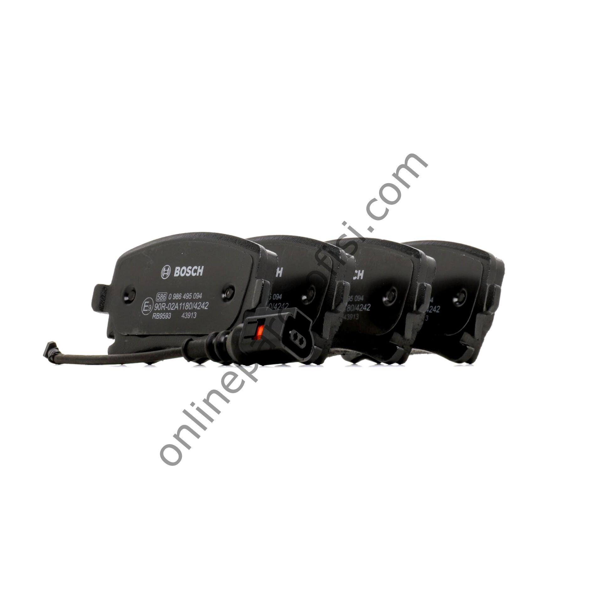 BOSCH 0986495094 | VW T5-T6 FREN BALATASI ARKA