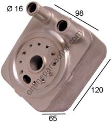 BEHR BHR CLC 162 000S | VW PASSAT-GOLF5-JETTA-A3 YAG SOGUTUCUSU