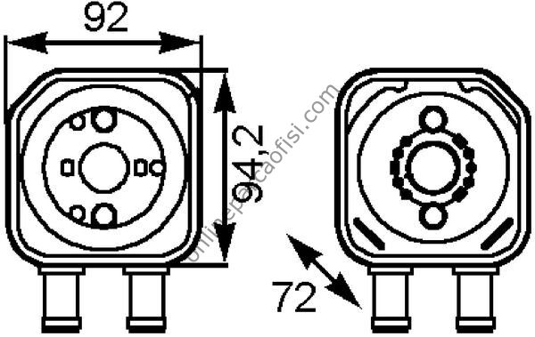 BEHR CLC 164 000S | VW PASSAT-GOLF4-BORA-A4 YAG SOGUTUCUSU