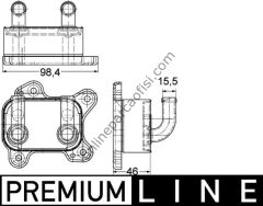 BEHR CLC 168 000P | OPEL ASTRA G CORSA C COMBO YAG SOGUTUCUSU