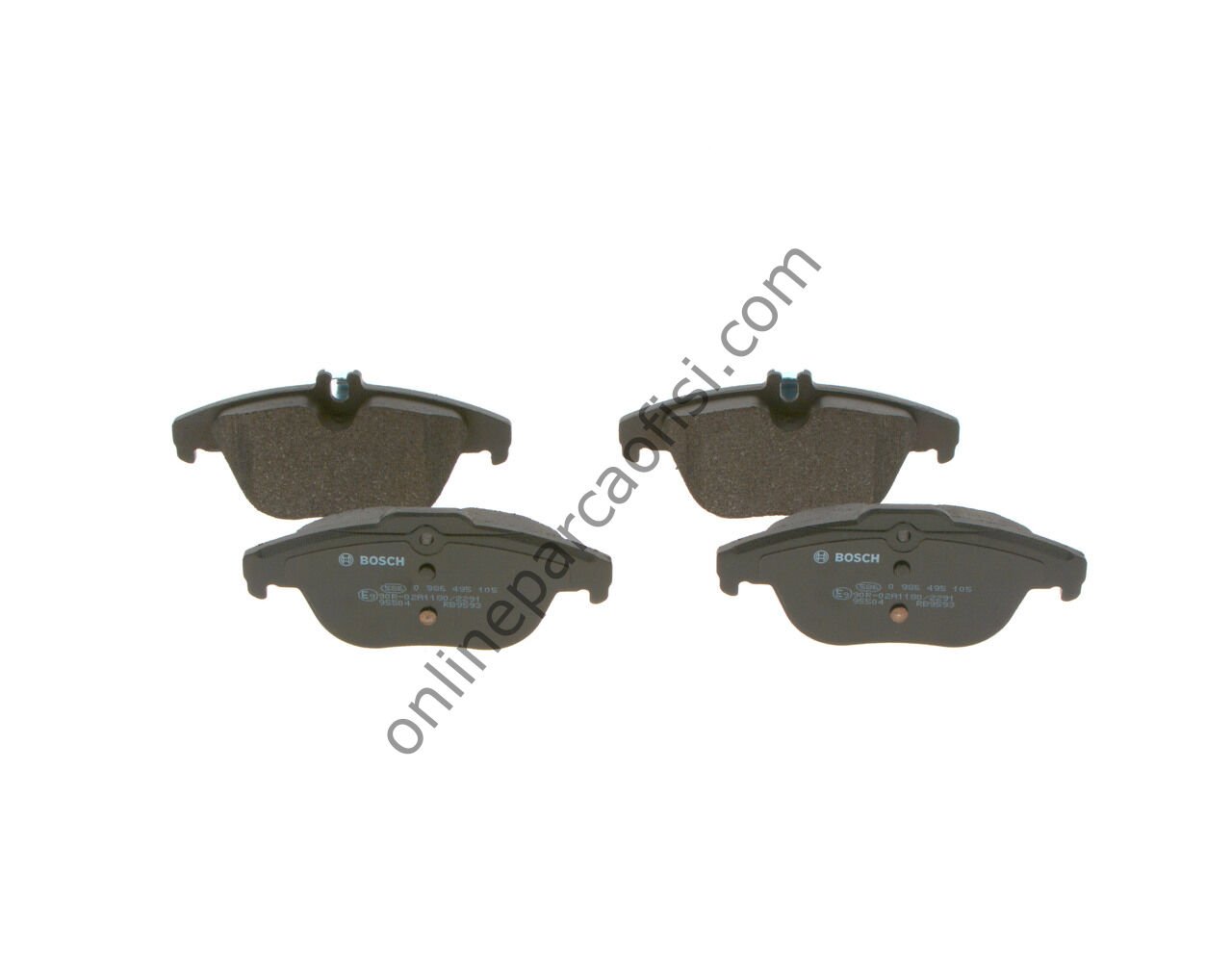 BOSCH 0986495105 | MERCEDES W204-207-X204 GLK FREN BALATASI ARKA