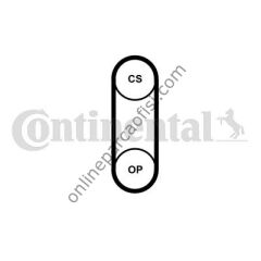 CONTITECH CT 1204 | VW GOLF6-AMAROK-CRAFTER YAG POMPA KAYISI