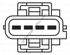 BOSCH BCH 0258003716 | PSA 106/306/406 OKSIJEN SENSÖRÜ