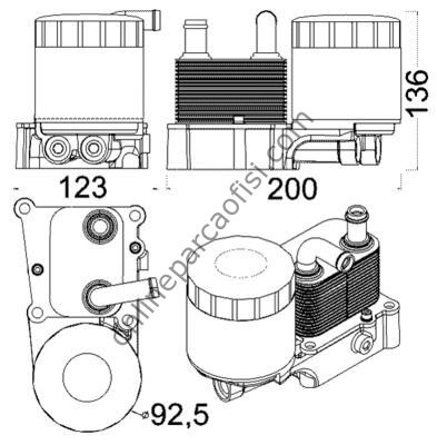 BEHR CLC 191 000S | FORD CONNECT/FOCUS YAG SOGUTUCUSU