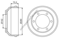BOSCH 0986477195 | FORD TRANSIT V184 KAMPANA ARKA