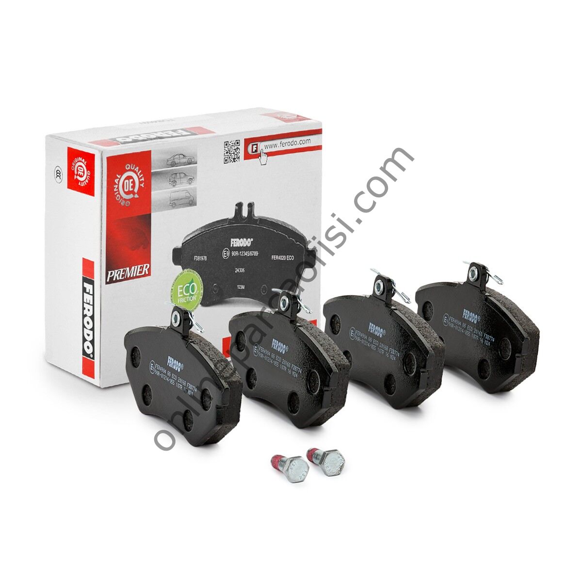 FERODO FDB774 | VW GOLF3-POLO CLASSIC-PASSAT-CADDY FREN BALATASI ÖN