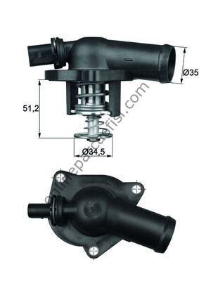BEHR-T TI17109 | VW POLO-CORDOBA-IBIZA TERMOSTAT