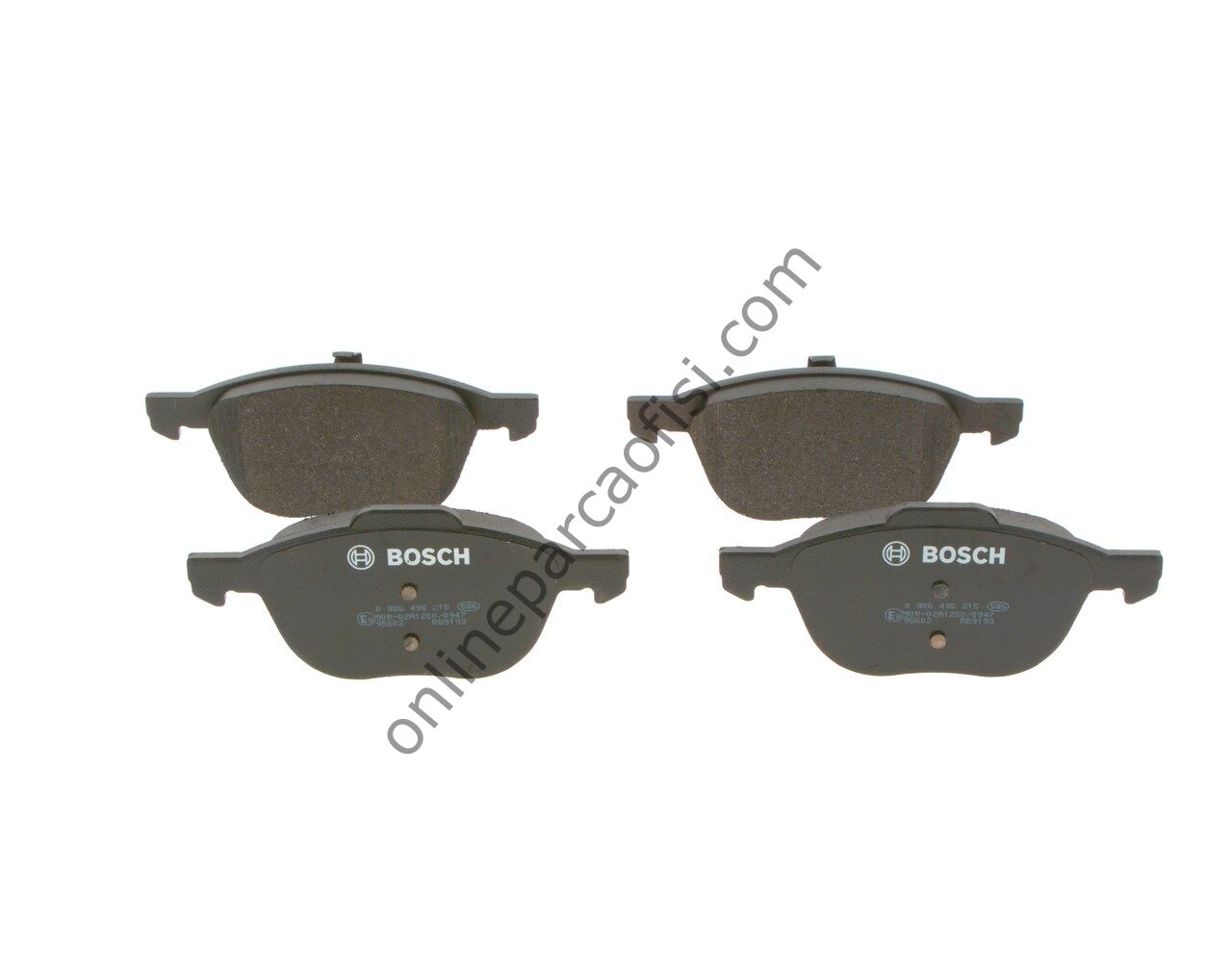 BOSCH 0986495215 | FORD FOCUS/KUGA/S60/MAZDA 3 FREN BALATASI ÖN