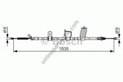 BOSCH 1987482341 | JAPON EL FREN TELI