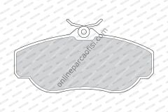 FERODO FDB980 | BMW LAND ROVER RANGE DISCOVERY II FREN BALATASI ÖN