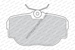 FERODO FDB981 | BMW LAND ROVER RANGE DISCOVERY II FREN BALATASI ARKA