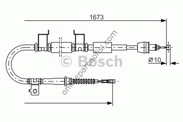 BOSCH 1987482362 | KORE CEED EL FREN TELI