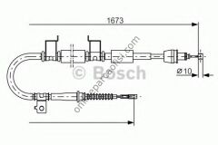 BOSCH 1987482362 | KORE CEED EL FREN TELI