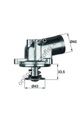 BEHR-T TI2187 | MERCEDES W202-208-210/KORANDO/MUSSO TERMOSTAT