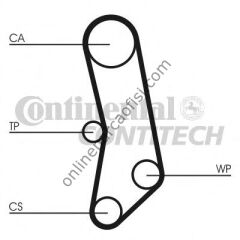 CONTITECH CT 503 | FIAT PANDA/UNO TRIGER KAYISI