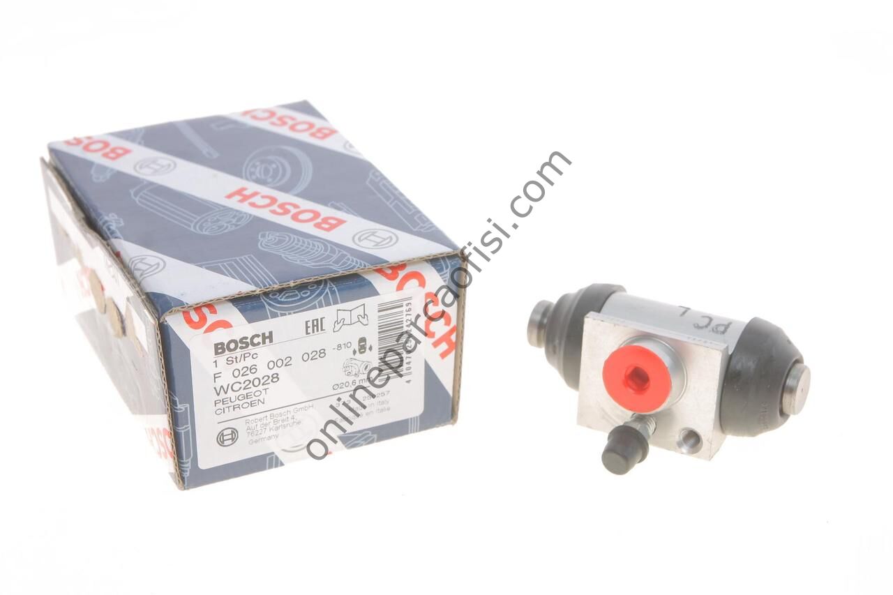 BOSCH F026002028 | PSA 208/301/C3/C-ELYSEE/CORSA F FREN SILINDIRI ARKA