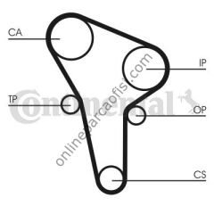 CONTITECH CT 513 | VW GOLF1-GOLF2-A80 TRIGER KAYISI