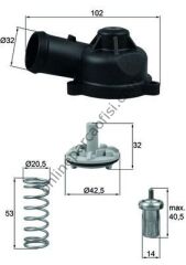 BEHR-T BH TI24483D | VW GOLF5-JETTA-TIGUAN-PASSAT TERMOSTAT