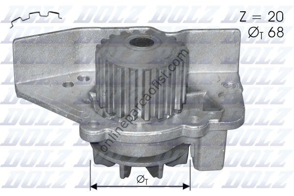 DOLZ C118 | PSA 306/406/XANTIA DEVIRDAIM