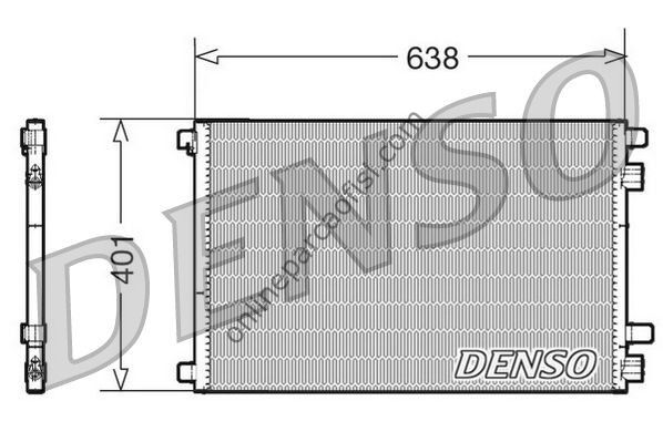 DENSO DCN23012 | RENAULT MEGANE II/ SCENIC II KLIMA KOMPRESÖRÜ