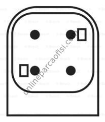 BOSCH 0258006022 | FORD TRANSIT/SCORPIO OKSIJEN SENSÖRÜ