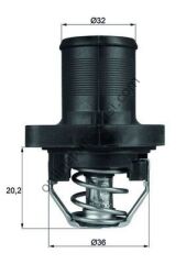 BEHR-T TI4789 | PSA 206/307/C3/C4/XS/XSPC TERMOSTAT