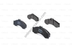 BOSCH 0986424832 | MERCEDES SPRT.408,410,412D-408,411,413,416.CDI-VW.LT.28,46 FREN BALATASI ÖN