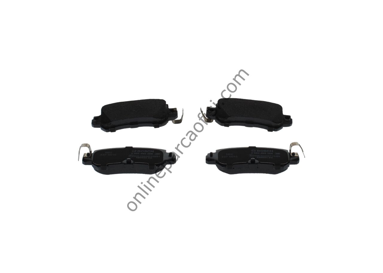 BOSCH 0986495368 | JAPON CX5 (KE) : CX3 (DK) 15- FREN BALATASI ARKA