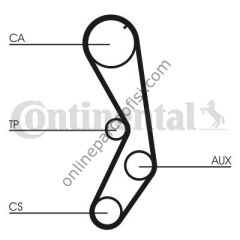 CONTITECH CT 605 | FIAT TEMPRA/TIPO/UNO/PALIO/SLX TRIGER KAYISI