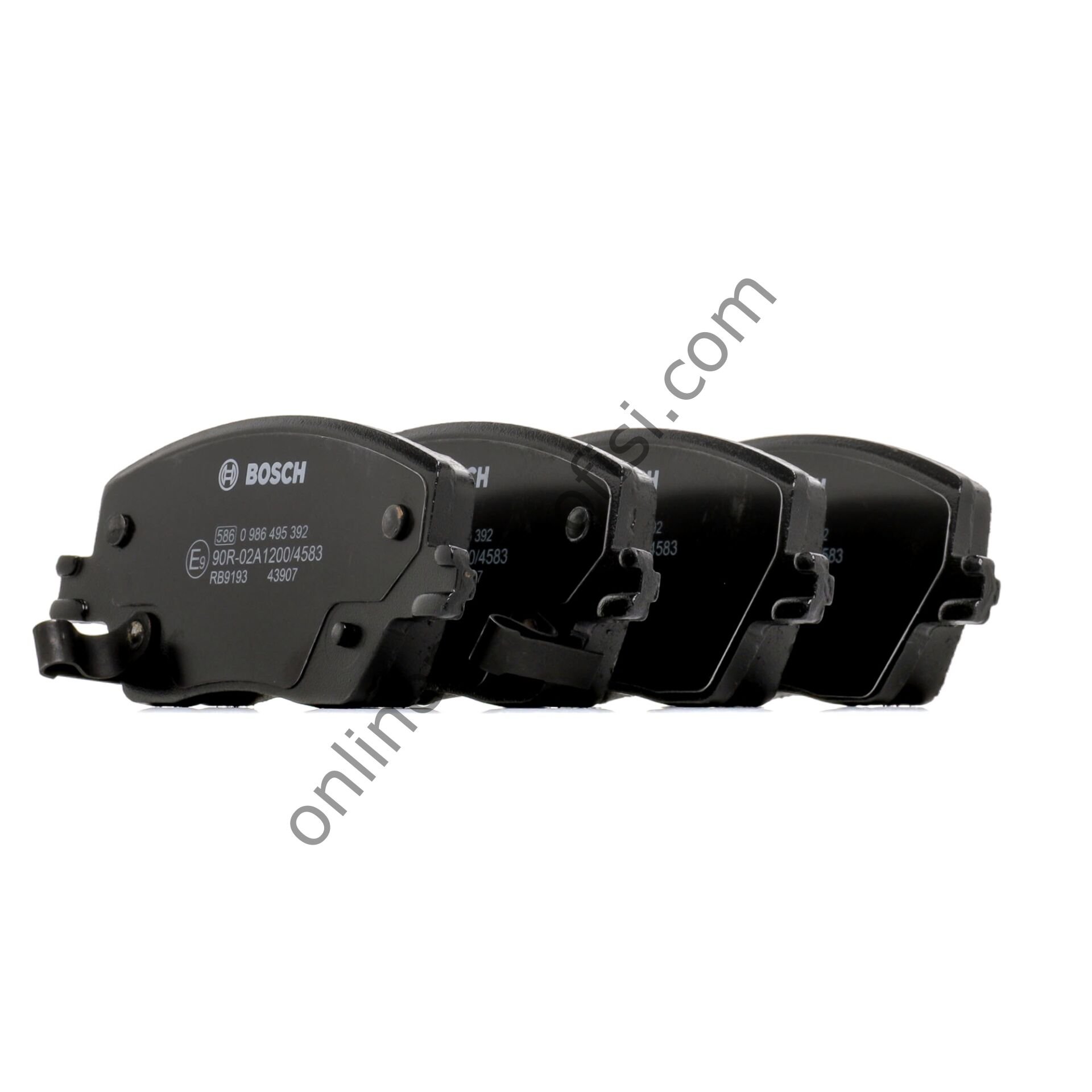 BOSCH 0986495392 | FIAT EGEA FREN BALATASI ÖN