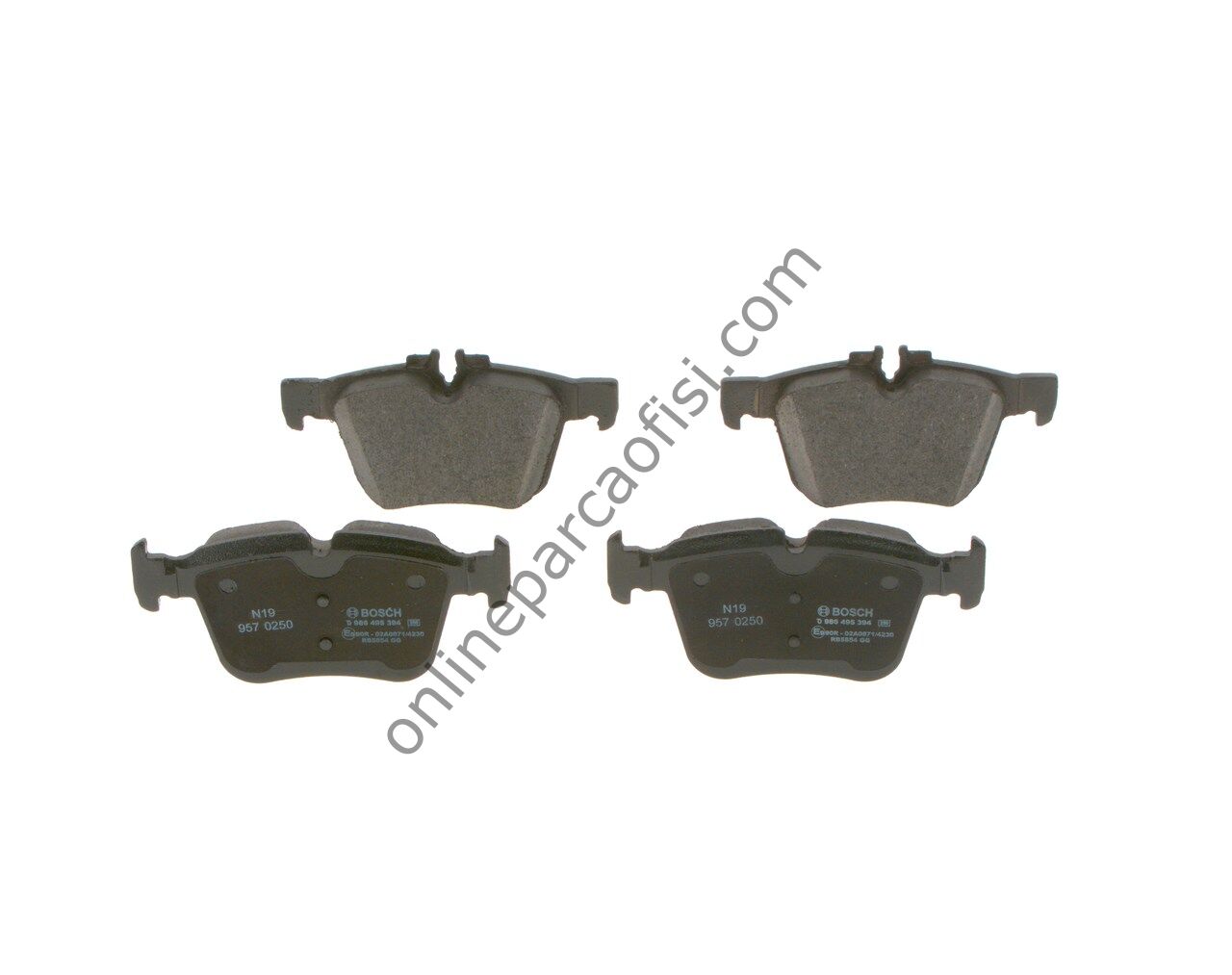 BOSCH 0986495394 | MERCEDES W205 FREN BALATASI ARKA