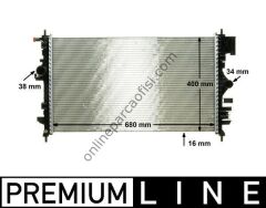 BEHR CR 1099 000P | OPEL INSIGNIA A SU RADYATÖRÜ