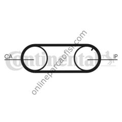 CONTITECH CT 641 | VW LT TRIGER KAYISI