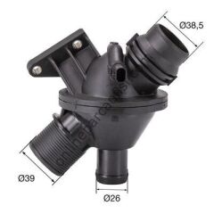 BEHR-T BH TM25108 | BMW F20-F20 LCI-F21-F21 LCI-F22-F22 LCI-F23-F23 LCI-F30-F30 LCI-F31-F31 LCI-F34 GT-F34 GT LCI -4F32-F33-F36-5F07-F10-F11-F18-X1 E84-X3F25-X4 F26-X5 F15-X6 F16 TERMOSTAT