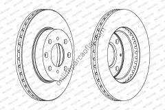 FERODO DDF447C | JAPON CIVIC FREN DISKI