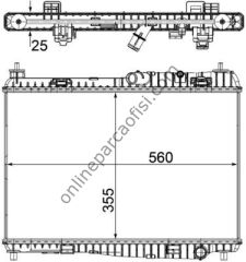 BEHR CR 1135 000S | FORD FIESTA/B-MAX SU RADYATÖRÜ