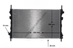 BEHR CR 1140 000S | FORD TRANSIT V-184 SU RADYATÖRÜ